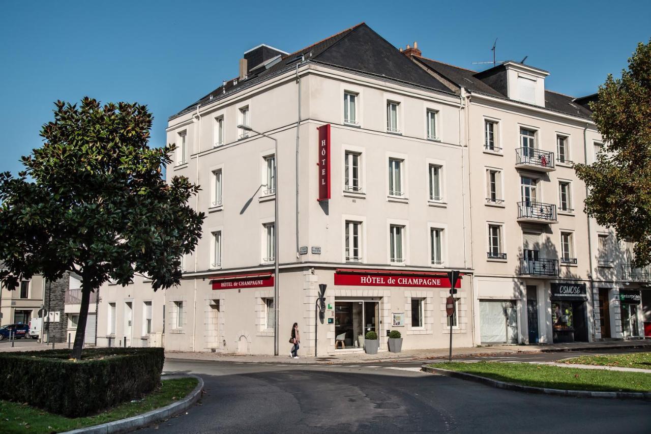 Hotel De Champagne Angers Bagian luar foto