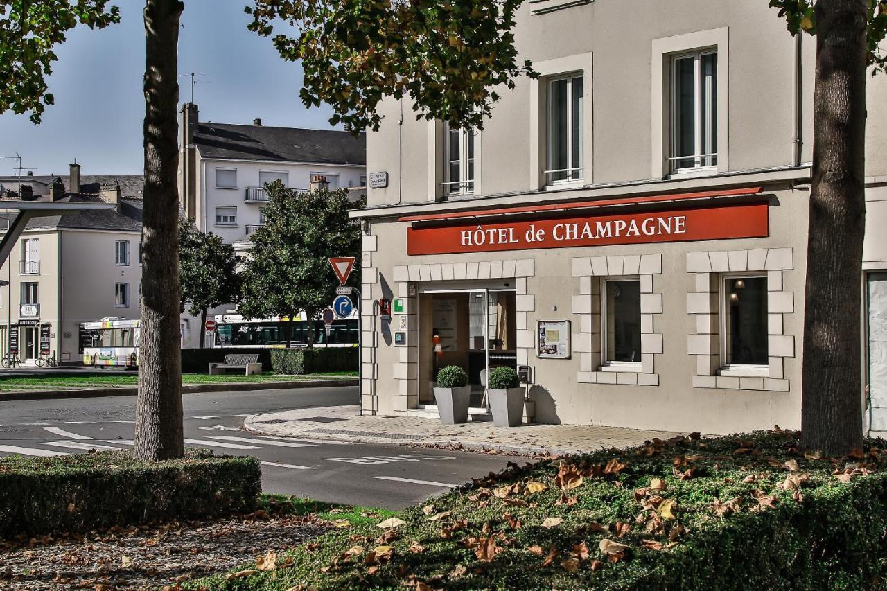 Hotel De Champagne Angers Bagian luar foto